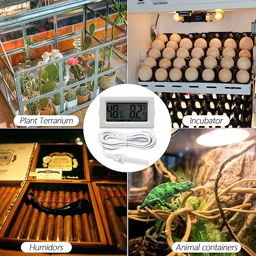 Digital Probe Thermometer Hygrometer - Image 4