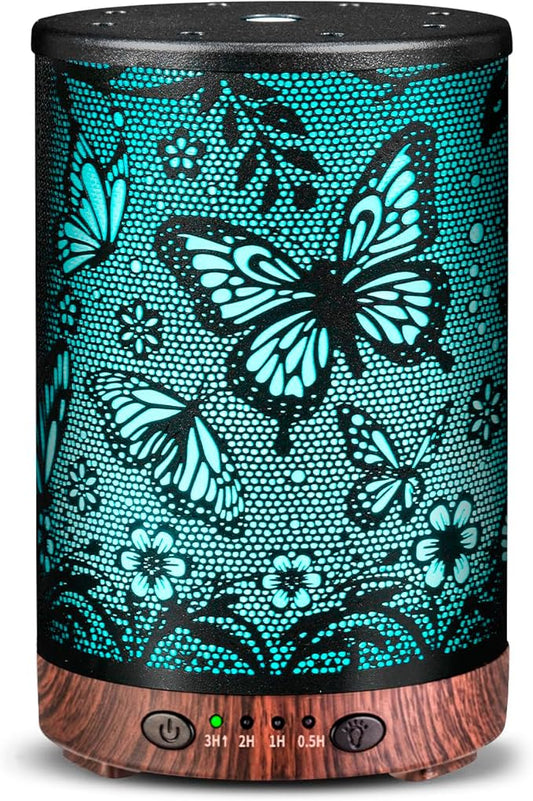 Essential Oil Diffuser 120ML Metal Aromatherapy Diffuser by JOYOLO