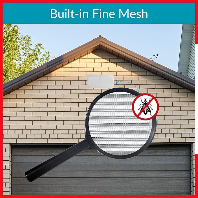 6x2 Vent Cover - White HVAC Return Air Grille - Image 4