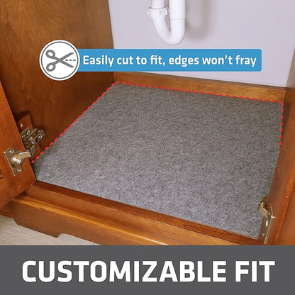Drymate Premium Under Sink Mat, Waterproof Cabinet Protection Mats - Image 3
