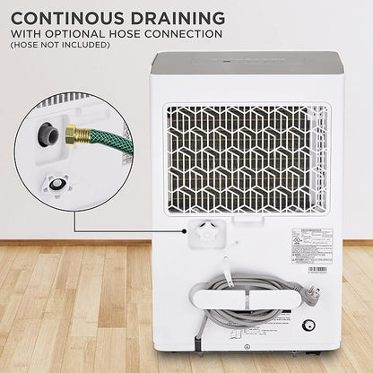 Ivation 4, 500 Sq. Ft Energy Star Dehumidifier - Image 7