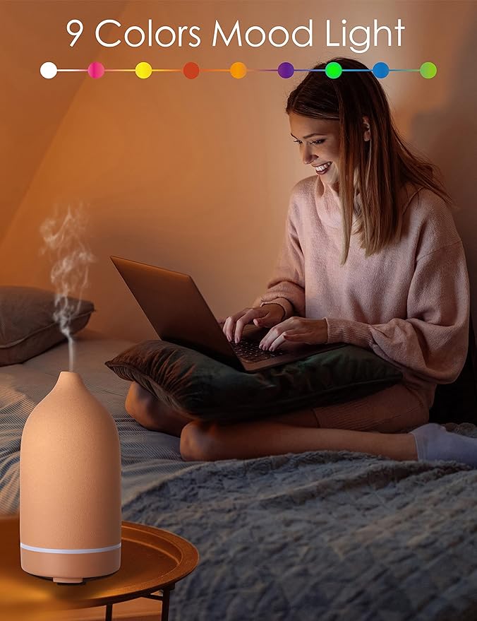 Essential Oils for Diffusers for Home, Ceramic Diffuser for Essential Oils - Image 6
