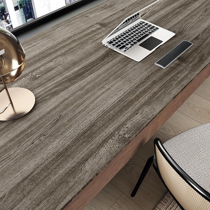 WESTICK Large Brown Wood Contact Paper Waterproof Peel and Stick Countertops - Image 3