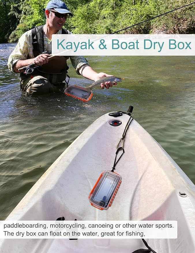 Avlcoaky Dry Box Waterpoof Dry Box Small Dry Box Waterproof - Image 3