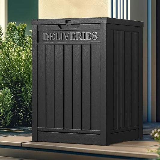 YITAHOME Resin Package Delivery Box 51 Gallon, Secure Lockable Resin Package by YITAHOME