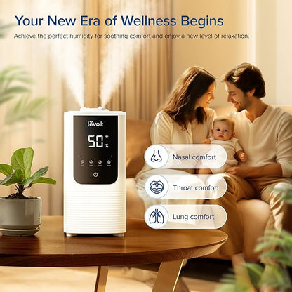 LEVOIT Humidifiers for Bedroom Home, Smart Warm and Cool Mist AirHumidifier for - Image 2