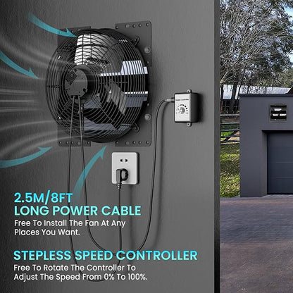 HG Power 16 Inch Attic Fan - Image 3