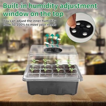 NAMOTEK 5 Pack Seed Starter Tray - Image 5