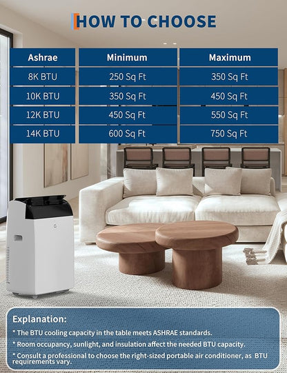 14000 BTU Portable Air Conditioner - Image 7