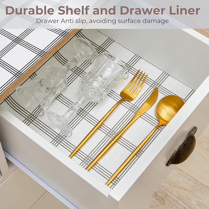 Coavas Extra Grip Thickened Shelf and Drawer Liner - Image 5