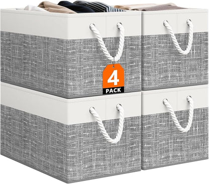 Storage Bin, Collapsible Storage Basket by StorageTastic