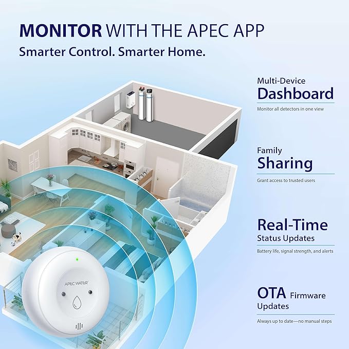 APEC WATER WiFi Water Leak Detector - Image 7