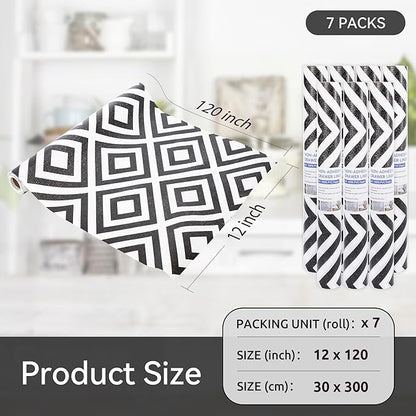 FIFTY FEET 12"x120" Non-Adhesive Shelf Liner - Image 5