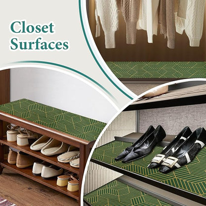 Shelf Liners for Kitchen Cabinets 23.6in x 20FT, Non Adhesive Cabinet Liner - Image 7