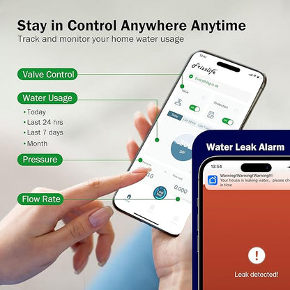 Frizzlife LP365-P Smart Water Monitor and Automatic Shutoff - Image 4