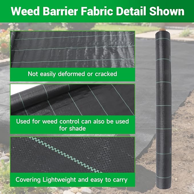 Weed Barrier Fabric Planting Cover - Image 4