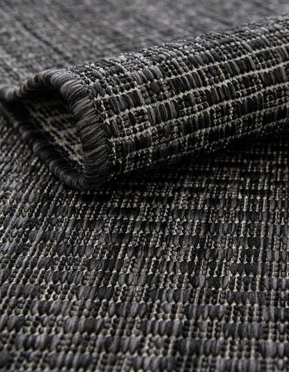 Unique Loom Collection Casual Transitional Solid Heathered Indoor/Outdoor - Image 4