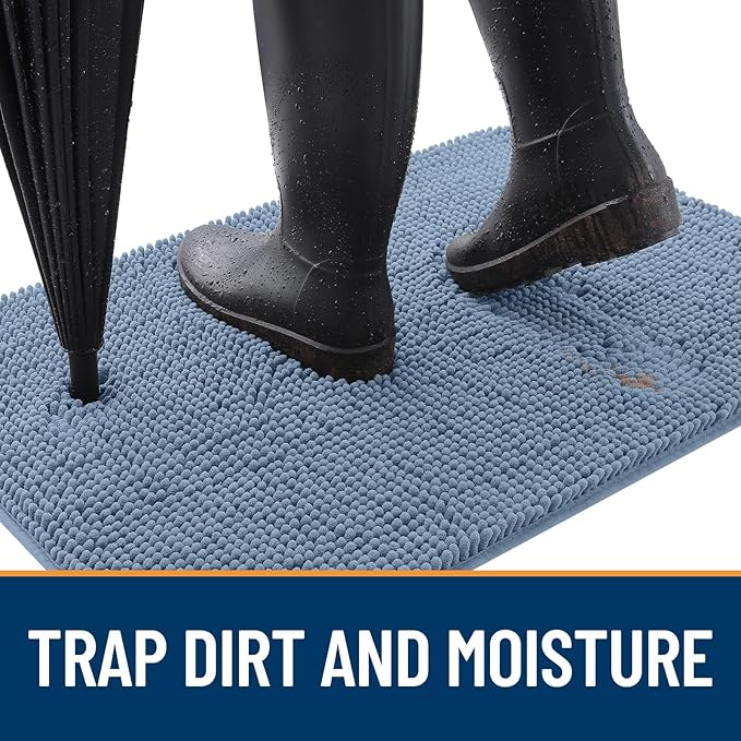 OLANLY Dog Door Mat for Muddy Paws 45x27, Absorbs Moisture and Dirt, Absorbent - Image 2