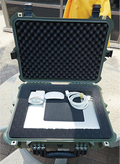 Strongway 20In. Plastic Waterproof Storage Case, Model# Mj-6060_Grn - Image 4
