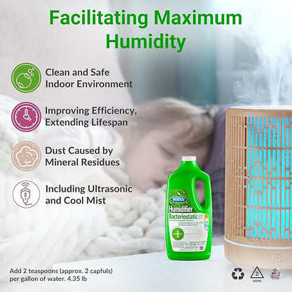 Bacteriostatic Humidifier Water Treatment – Comprehensive Humidifier Cleaning - Image 2