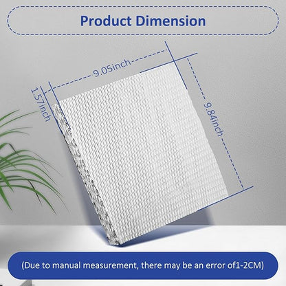 HASMX 9-1/2" x 10" x 1-1/2" Humidifier Water Pad Replacement Water Panel - Image 5