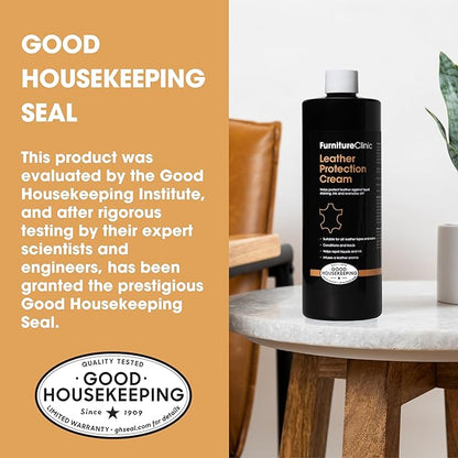 Furniture Clinic Leather Protection Cream | 2-in-1 Leather Conditioner & - Image 5