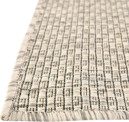 Unique Loom Collection Casual Transitional Solid Heathered Indoor/Outdoor - Image 11