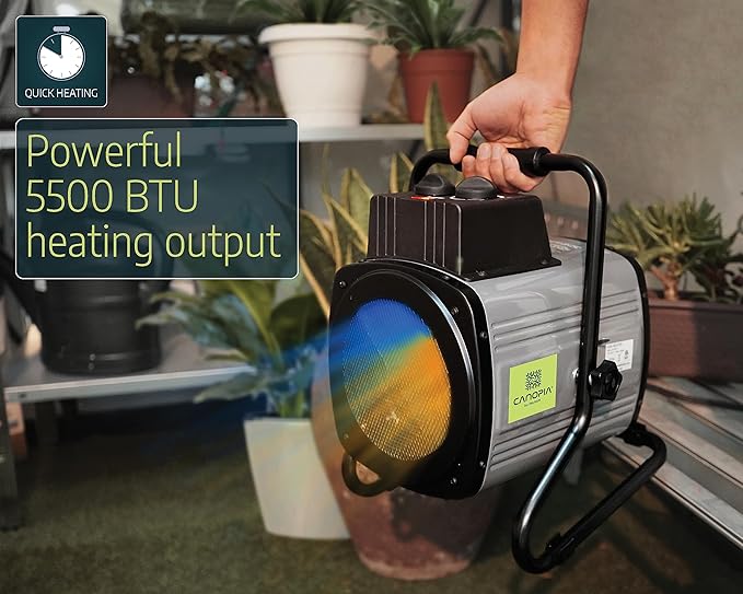 Palram - Canopia Canopia 1500W Portable Fan Heater - Image 4