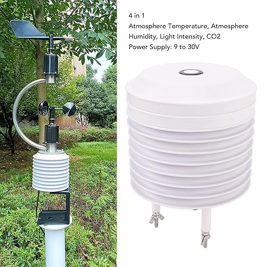 Pssopp Weather Sensor Louver Box, Wall Mounted Outdoor Sensor Protection - Image 3