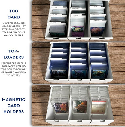 Trading Card Storage Box, Top Loaders Storage Box - Image 6