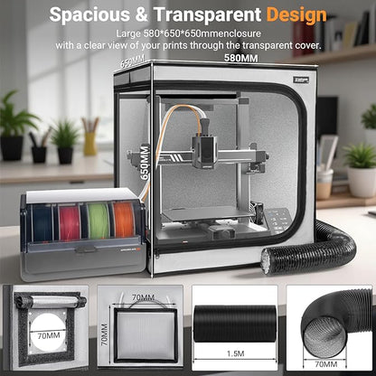 3D Printer Enclosure with Ventilation Kit - Image 3