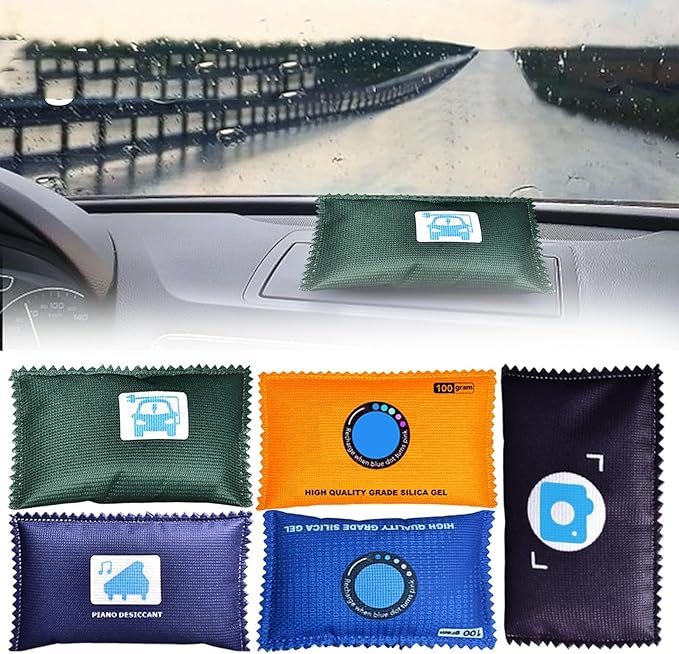 100g Desiccant Bag, Closet Dehumidifier Bags, Silica Gel Desiccant Moisture by Unknown