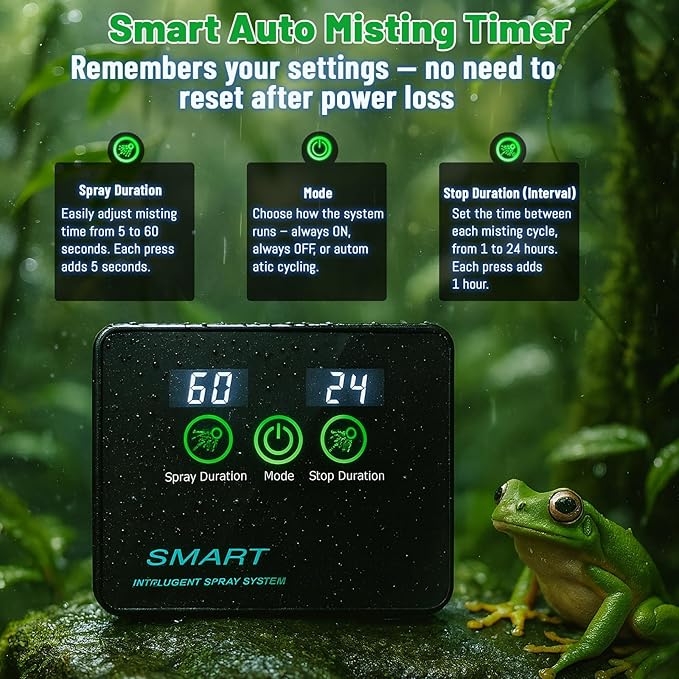 Reptile Mister Automatic Misting System, Reptile Humidifiers - Image 3