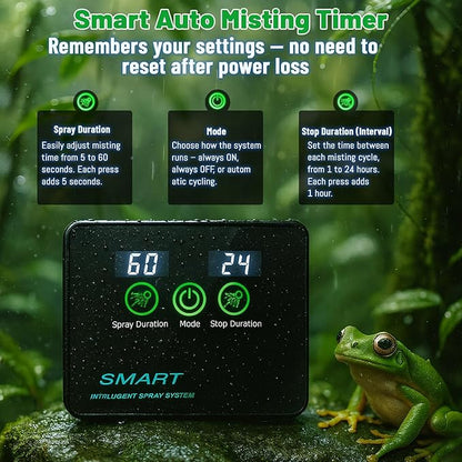 Reptile Mister Automatic Misting System, Reptile Humidifiers - Image 3
