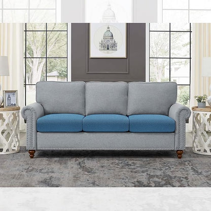 Fuloon Waterproof Couch Cushion Covers, Stretch Sofa Seat Cushion Slipcovers - Image 7