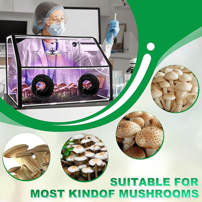 Meonum Large Still Air Box Mushroom Grow Tent, Monotub Kit - Image 7