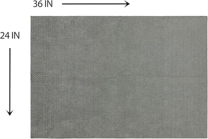 Mohawk Home Pet Play Pen Moisture Barrier Mat Utility Solid Gray 2' X 3' Other - Image 2
