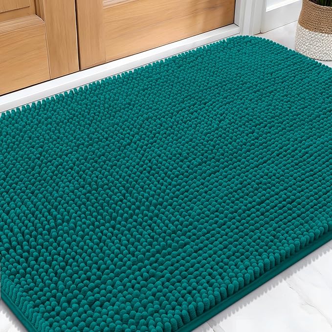 OLANLY Dog Door Mat for Muddy Paws 32x20, Absorbs Moisture and Dirt, Absorbent by OLANLY