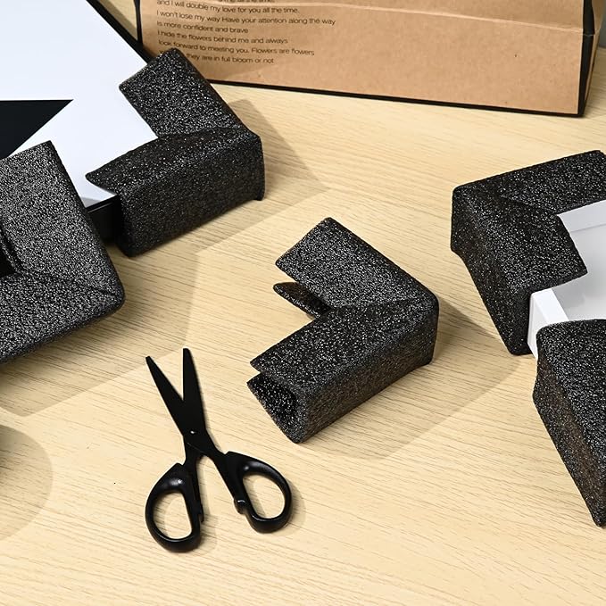 36 Pcs Foam Corner Protectors for Shipping, L-Shaped Edge Guards for TV Moving - Image 8