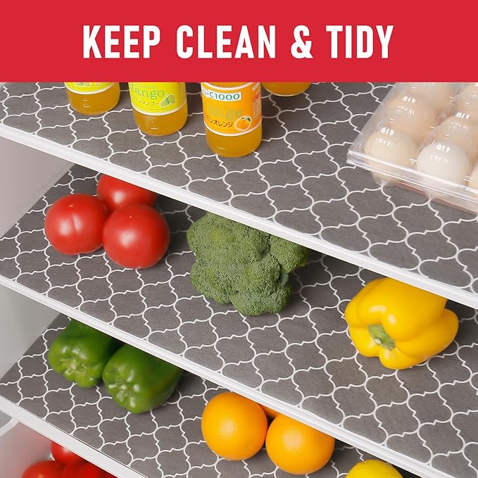 Cooyes 12 Pack Refrigerator Shelf Liners - Image 2