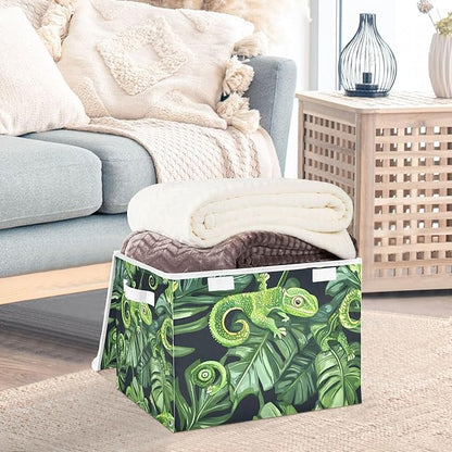 xigua Green Chameleons Storage Bins - Image 5