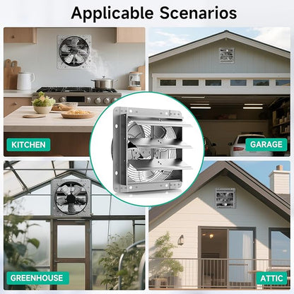 14 Inch Shutter Exhaust Fan，Automatic Shutter - Image 7