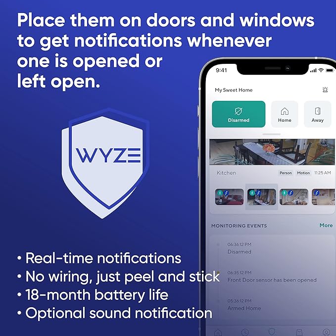 Wyze Climate Sensor Wyze Sense Hub required - Image 3