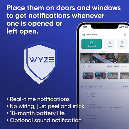 Wyze Climate Sensor Wyze Sense Hub required - Image 3
