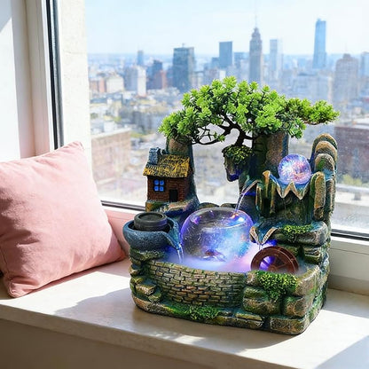 Tabletop Waterfall Fountain Humidifier - Image 4