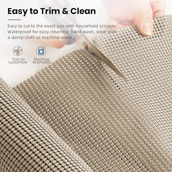 BAGAIL Drawer and Shelf Liner, 20 in X 10 Ft Non-Adhesive Shelf Liners - Image 2
