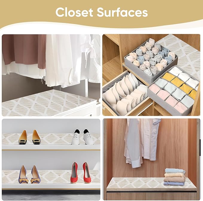 Drawer and Shelf Liner for Kitchen Cabinet, Tool Box Waterproof Non Adhesive - Image 8