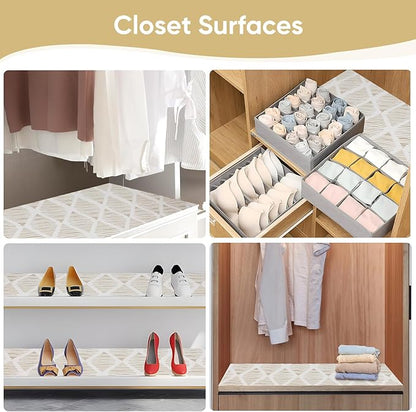 Drawer and Shelf Liner for Kitchen Cabinet, Tool Box Waterproof Non Adhesive - Image 9