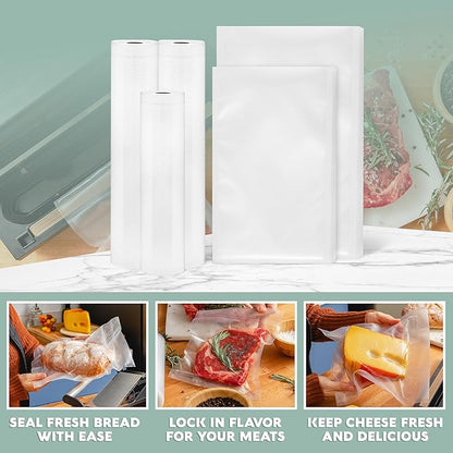 Avid Armor Vacuum Sealer Bags & Rolls – Heavy Duty, Pre-Cut & Custom-Sized - Image 6