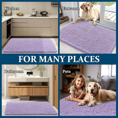 OLANLY Dog Door Mat for Muddy Paws 30x20, Absorbs Moisture and Dirt, Absorbent - Image 8